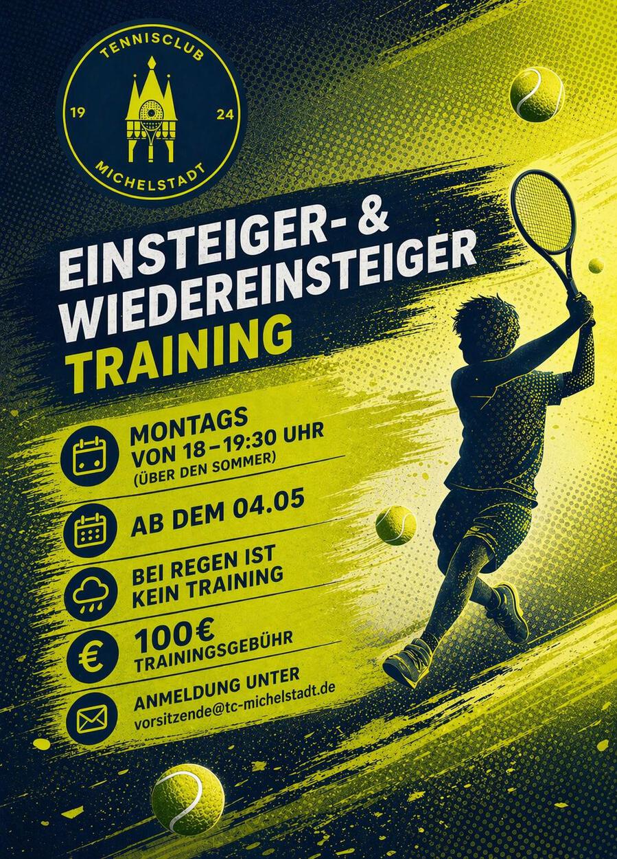 Einsteiger- und Wiedereinsteigertraining ab 04.05.26