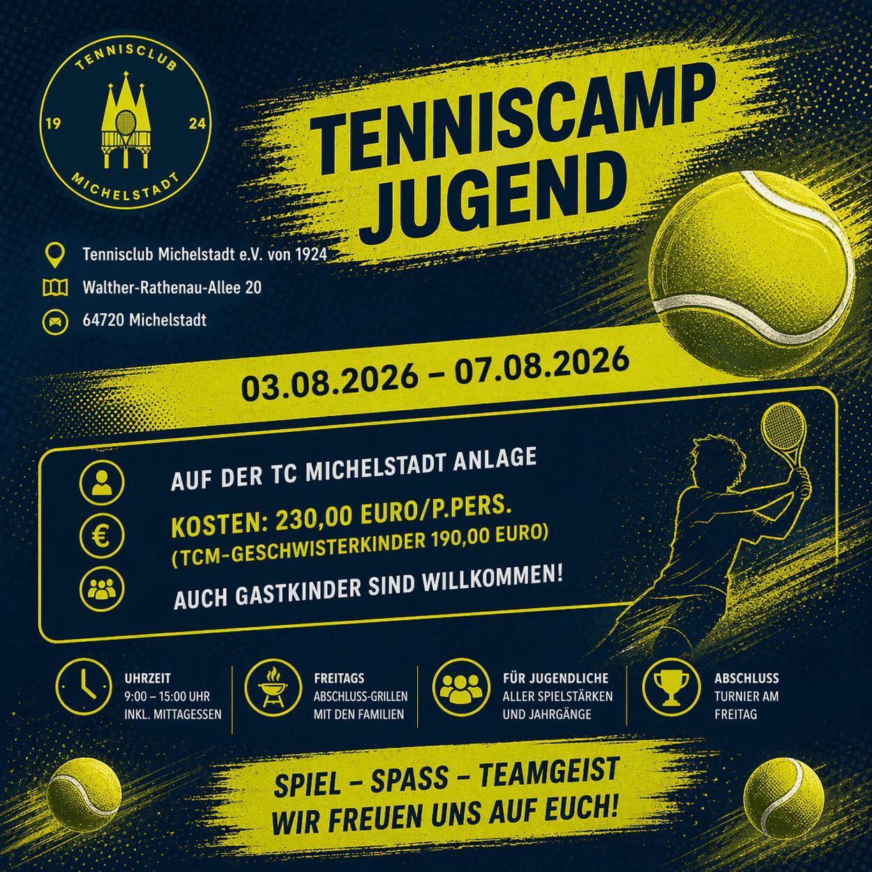 Jugend-Sommer-Camp 2026 